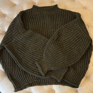 Marcella NYC Olive Green Sweater